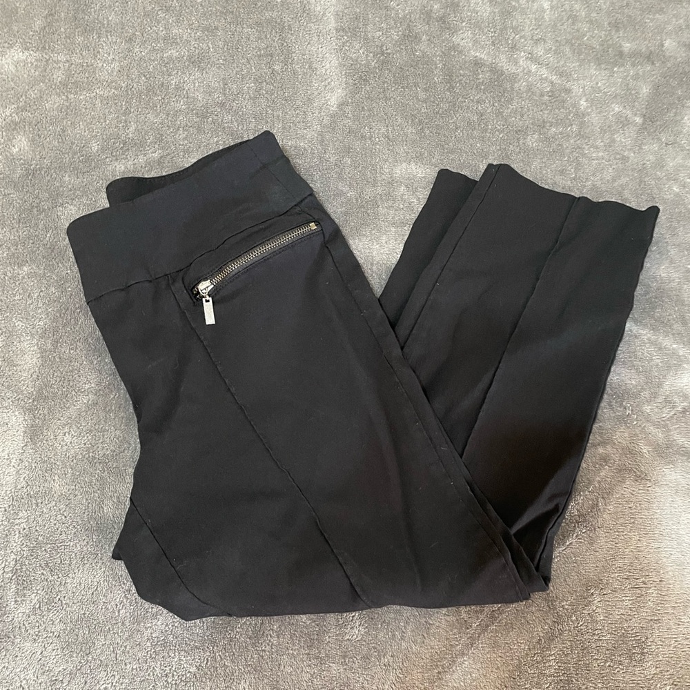 Style & Co Womens Black Capri Pants